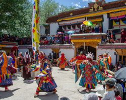 Indien: Ladakh – Zanskar (Klosterfest in Zanskar): Bild 6