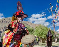 Indien: Ladakh – Zanskar (Klosterfest in Zanskar): Bild 9