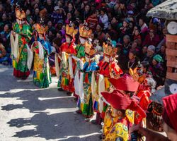 Indien: Ladakh – Zanskar (Klosterfest in Zanskar): Bild 10