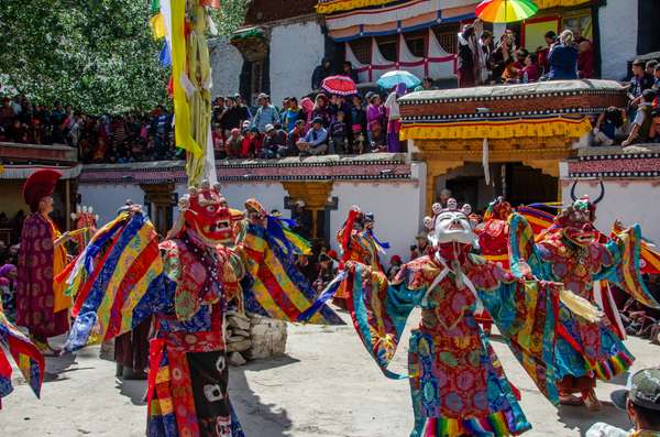 Indien: Ladakh – Zanskar (Klosterfest in Zanskar): Bild 7