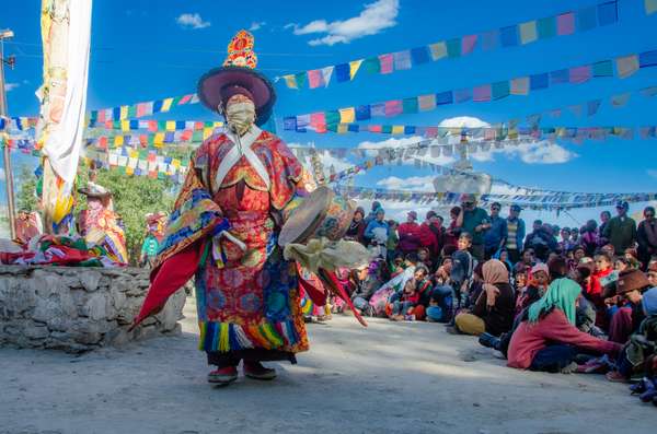 Indien: Ladakh – Zanskar (Klosterfest in Zanskar): Bild 8