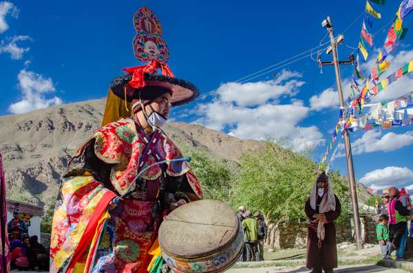 Indien: Ladakh – Zanskar (Klosterfest in Zanskar): Bild 9
