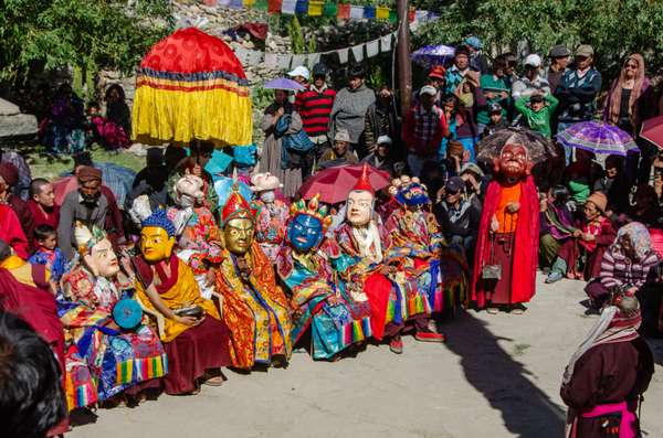 Indien: Ladakh – Zanskar (Klosterfest in Zanskar): Bild 11