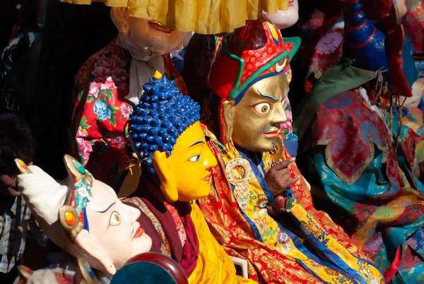 Indien: Ladakh – Zanskar (Klosterfest in Zanskar): Bild 12