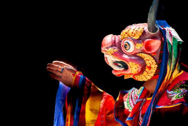 Indien: Ladakh – Zanskar (Klosterfest in Zanskar): Bild 15