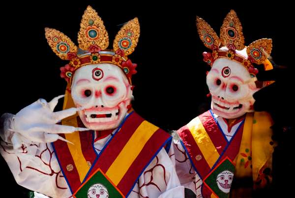 Indien: Ladakh – Zanskar (Klosterfest in Zanskar): Bild 16