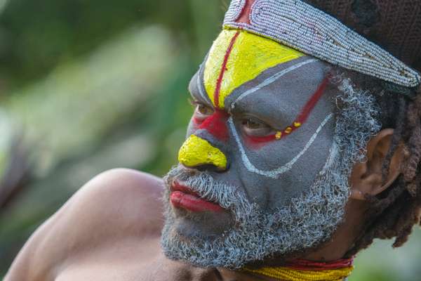 Papua (Menschenbilder – Bemalte Gesichter): Bild 12